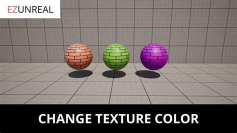 Unreal Engine 5 Tutorial For Beginners How To Change Texture Color