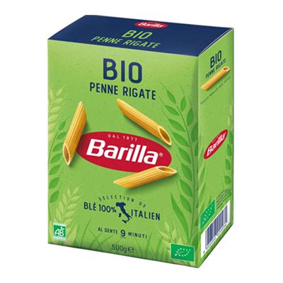 PENNE RIGATE ORGANIC BIO IMU 500G BARILLA ITALY Dawood