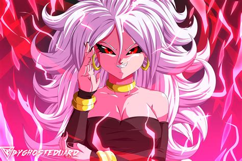 Majin Android 21 by ByGhostEduard on DeviantArt