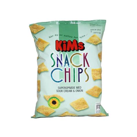 Kims Snack Chips Sour Cream G Kr