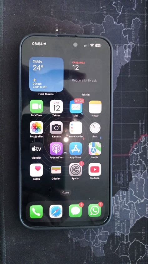 İphone 15 Pro Max 256 GB natural Akıllı Telefon 1685553173