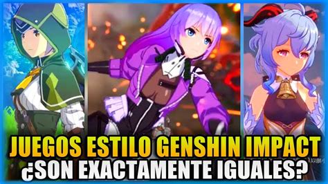 Nuevos Juegos Estilo Genshin Impact Para M Viles Y Pc Tower Of Fantasy