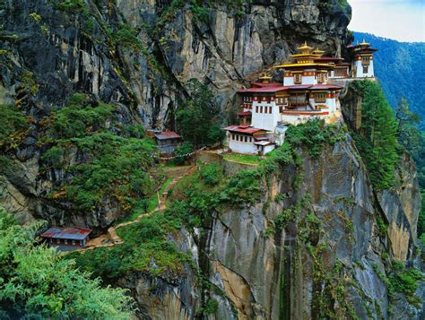 Paro Taktsang Bhutan Cool Places To Visit Beautiful Places In The