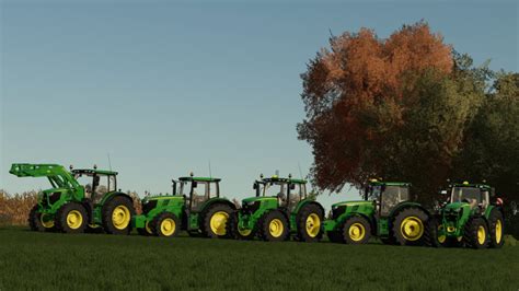 Ls22 John Deere 6r Large Frame Series 2015 V 1000 6000er Mod Für Landwirtschafts Simulator 22