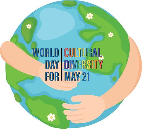 Poster Design For World Day Cultural Diversity Vector Art At