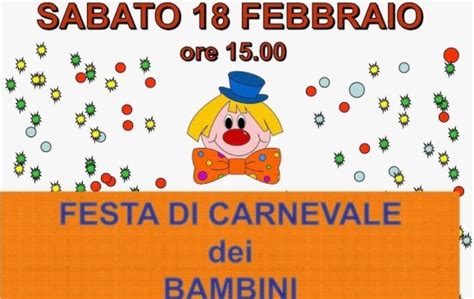 Sabato all ex asilo c è la festa di Carnevale per i bambini NoviOnline