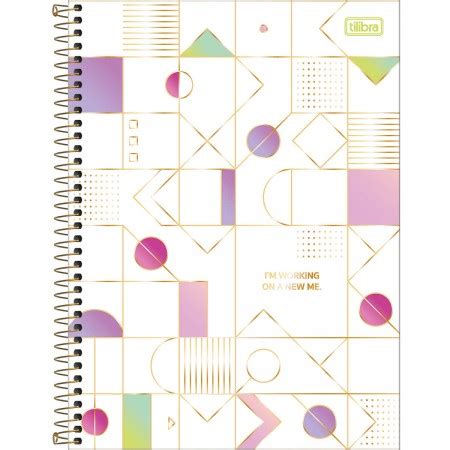 Caderno Espiral Capa Dura Universit Rio Mat Ria Midtown Folhas