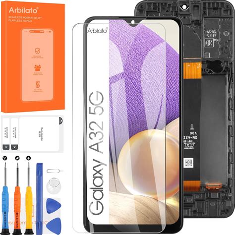 Amazon Screen For Samsung Galaxy A32 5G Screen Replacement For