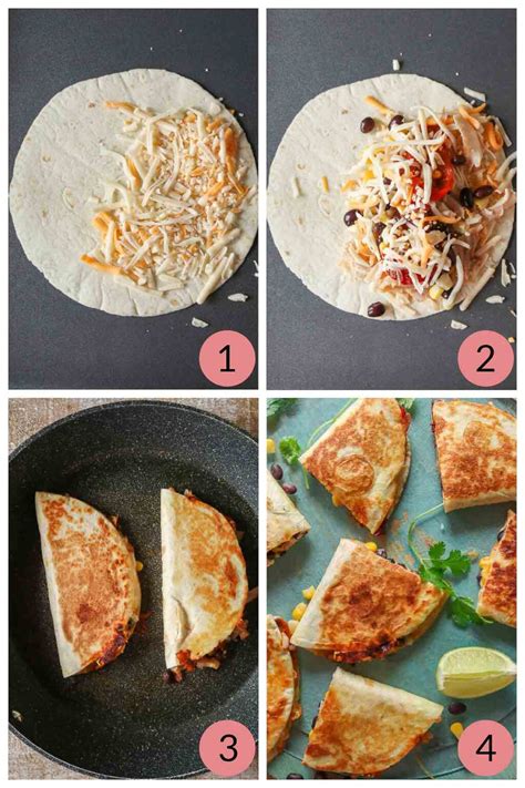 Cheesy Chicken Quesadillas Girl Heart Food