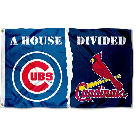 Mlb House Divided Flag Cardinals Vs Cubs Walmart