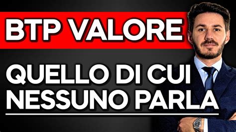 Btp Valore Quello Di Cui Nessuno Parla Youtube