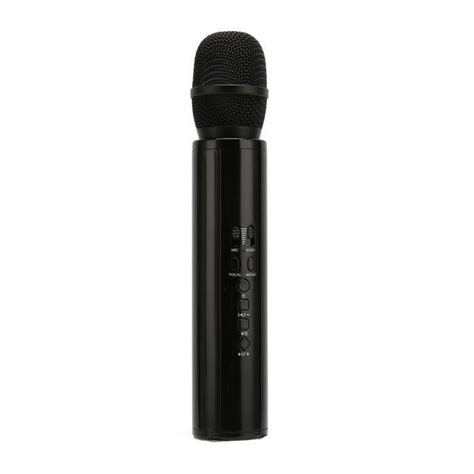 Qiilu Microphone fil pour karaoké avec enregistrement Cdiscount Jeux