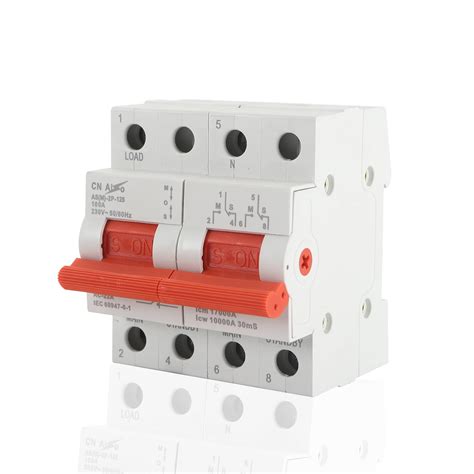 China Professional Design Adding A Circuit Breaker 2P 100A Transfer