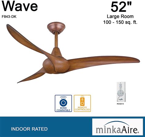 Minka Aire F Wh Ventilador De Techo Con Control Remoto De