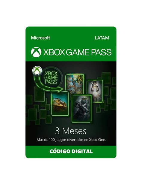 Suscripción Microsoft Xbox Game Pass 3 Meses Descargable JPU 00090