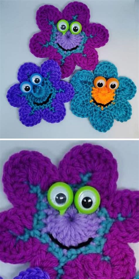 Stunning Crochet Flowers Free Patterns