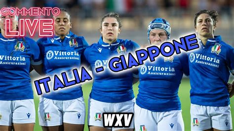 Italia Giappone Live Commento Wxv Youtube