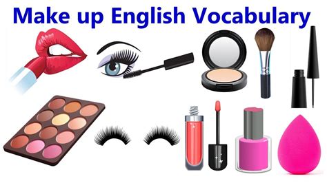 Beauty Products Makeup Vocabulary Cosmetics Vocabulary Youtube