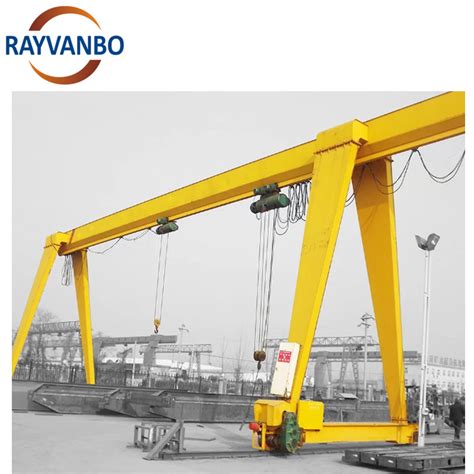 Single Girder Motorized Gantry Crane 10t 16 Ton 20 Ton 25 Ton With