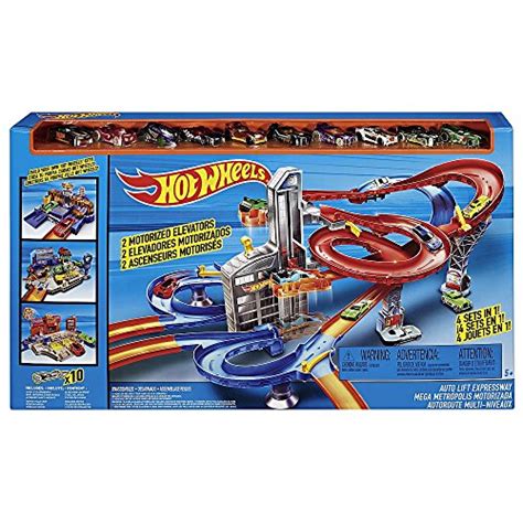 Hot Wheels Auto Lift Expressway Play Set Ezdealshock