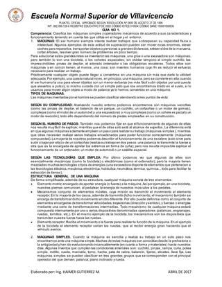 Guia1 Sexto Maquinassimples 2018 PDF