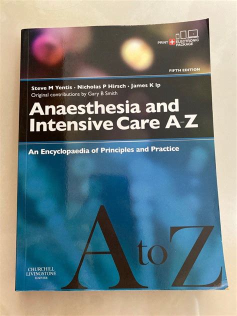 Anaesthesia And Intensive Care A Z Hobbies And Toys Books And Magazines Textbooks On Carousell