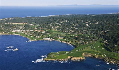 Things You Think About When You See Pebble Beach From The Sky