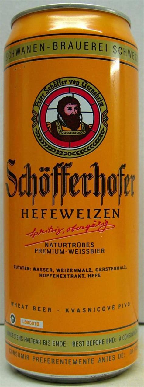 Schofferhofer Beer White 500ml Germany