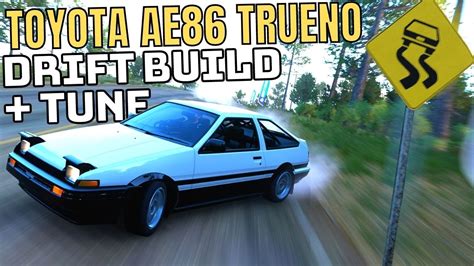 Forza Horizon Toyota Ae Trueno Drift Build Tune Youtube