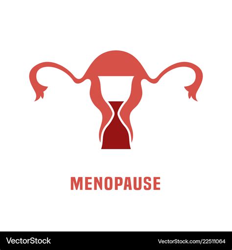 Menopause Icon Royalty Free Vector Image Vectorstock