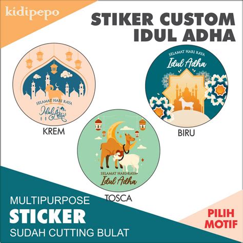 Jual STIKER IDUL ADHA KURBAN CUSTOM PER LEMBAR A3 Shopee Indonesia