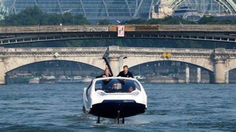 Découvrez SeaBubble le taxi qui vole au dessus de la Seine