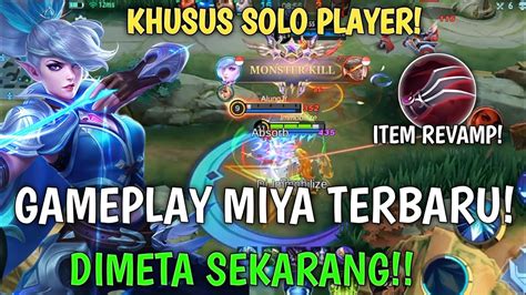 Gameplay Miya Dimeta Sekarang Item Revamp Emblem Build Miya