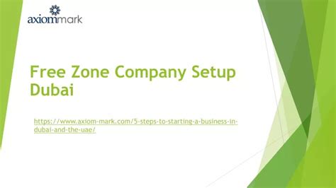 Ppt Free Zone Company Setup Dubai Powerpoint Presentation Free