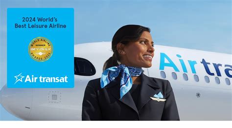 Air Transat la mejor aerolínea de ocio del mundo en 2024 Expreso