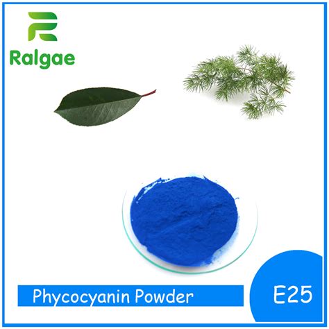 E25 Blue Powder Spirulina Extract Phycocyanin For Healthcare Cas 11016 15 2 China Phycocyanin