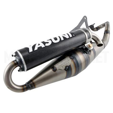 Tub C Exhaust Minarelli Horizontal Scooter Z Black Edition Yasuni