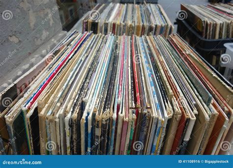 Vinyl Records stock photo. Image of vinyl, sale, retro - 41108916