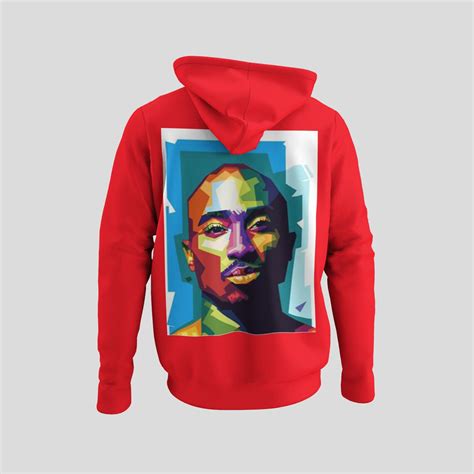 2 Pac Tupac Shakur Hip Hop Hoodie Free Shipping Rap Clothing Etsy