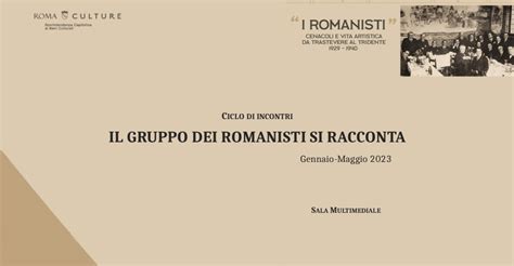 Presentazione Del Volume Il Gruppo Dei Romanisti Dal Dopoguerra Ad