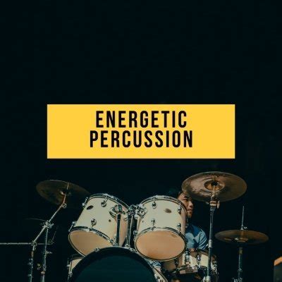 Energizing Royalty Free Track Kit Energetic Percussion By Infraction