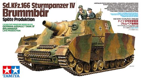 Tamiya 1 35 German Assault Tank IV Brummbar Late Production At