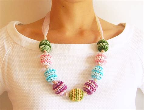 Crochet Beads Necklace How To Knit Or Crochet A Knit Or Crochet