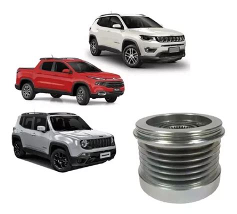 Polia Alternador Roda Livre Fiat Toro Jeep Renegade Diesel Frete grátis