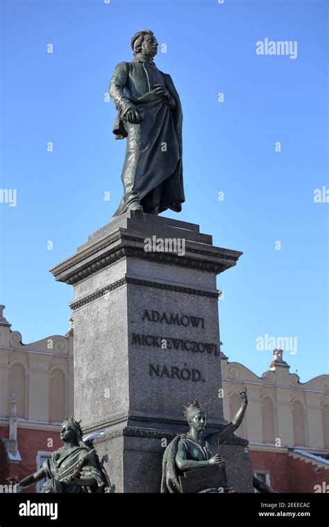 Statue Of Adam Mickiewicz Hi Res Stock Photography And Images Alamy