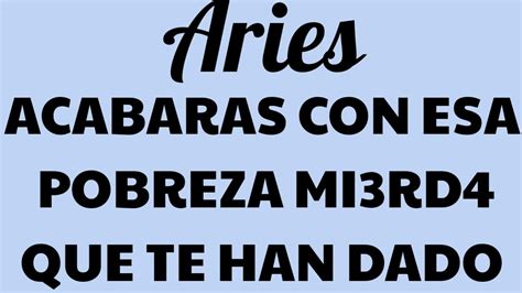 ♈🐏aries 🐏♈🧿🔮vas Por Todo🔮🧿 Youtube