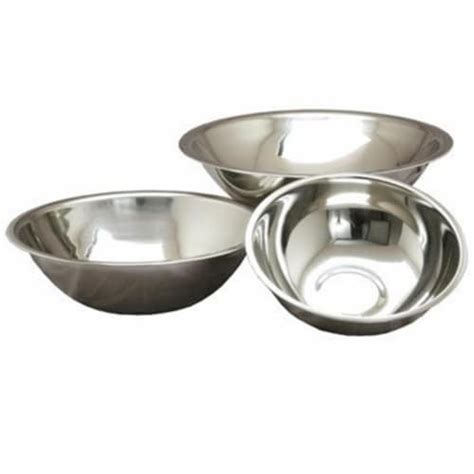 Ybm Home 1174 75 76set Deep Heavy Duty Quality Stainless Steel Mixing Bowls Set Of 3 3 Kroger