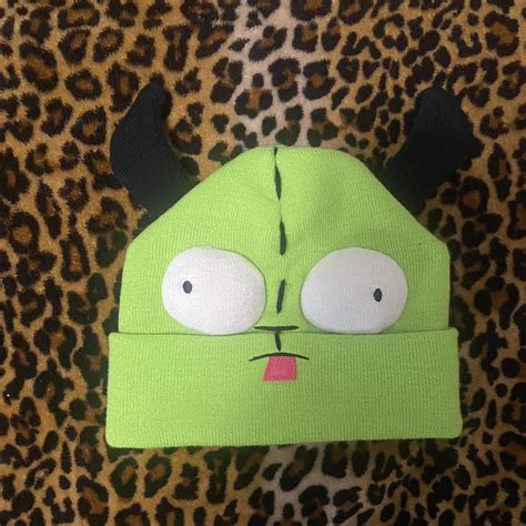 Invader Zim Cool Hot Topic Gir Hat Nickelodeon 3D Depop
