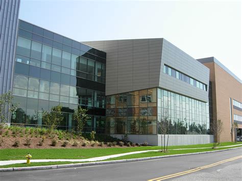 Shore Memorial Hospital Wood Curtain Wall Large Exterior View By