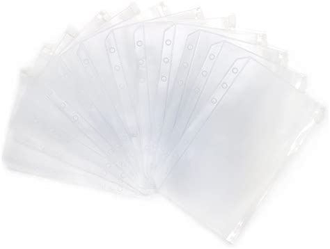 Amazon Yeaqee 120 Pcs Binder Pocket For 3 Ring Plastic Binder